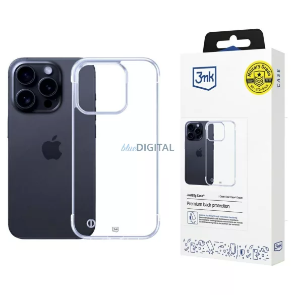 3mk Just20g Clear tok iPhone 14 Pro Max - átlátszó