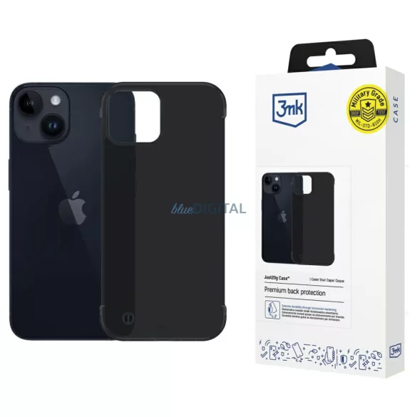 3mk Just20g Matt tok iPhone 15 Plus - fekete