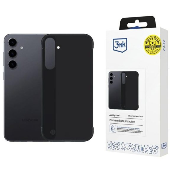 3mk Just20g Matt tok Samsung Galaxy S24 - fekete