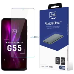 3MK FlexibleGlass hibrid üveg a Motorola Moto G55 5G