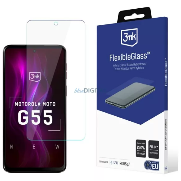 3MK FlexibleGlass hibrid üveg a Motorola Moto G55 5G