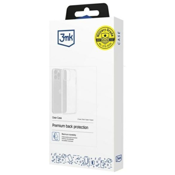 3mk Clear tok Samsung Galaxy S25 Plus - átlátszó