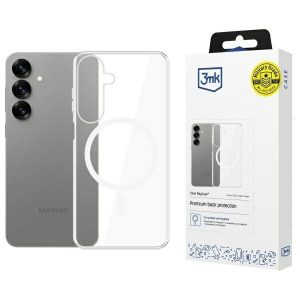 3mk MagCase MagSafe-kompatibilis tok Samsung Galaxy S25 - átlátszó