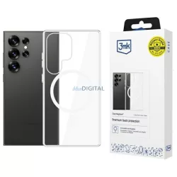   3mk MagCase MagSafe-kompatibilis tok Samsung Galaxy S25 Ultra - átlátszó