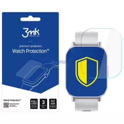   fólia 3MK ARC – Teljes képernyős nézet a Redmi Watch 5 Active-on
