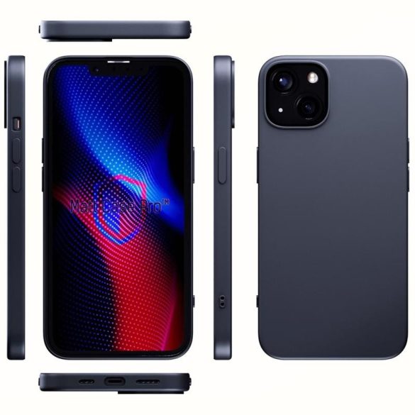 3mk Matt tok iPhone 13 - fekete