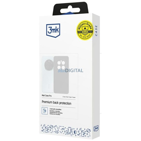 3mk Matt tok iPhone 13 - fekete