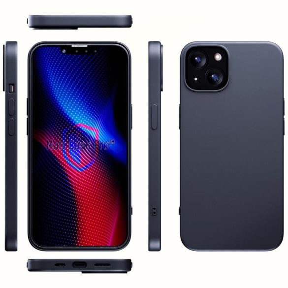 3mk Matt tok iPhone 14 - fekete