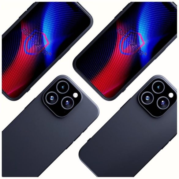 3mk Matt tok iPhone 15 Pro - fekete