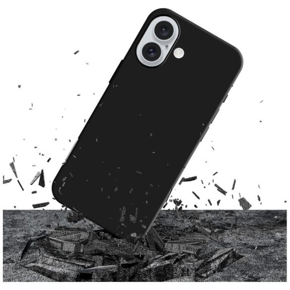 3mk Matt tok iPhone 16 Plus - fekete
