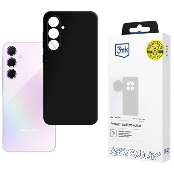 3mk Matt tok Samsung Galaxy A55 5G - fekete
