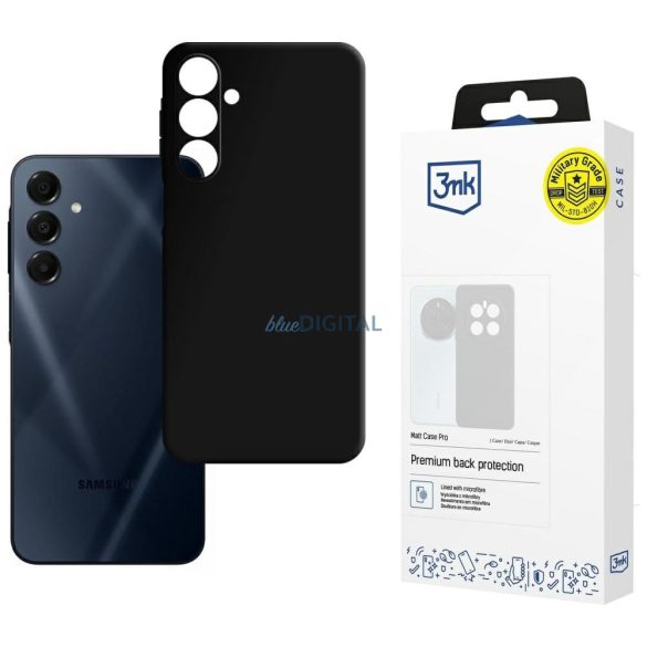 3mk Matt tok Samsung Galaxy A16 4G/5G - fekete