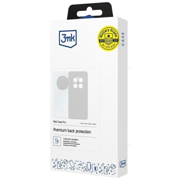 3mk Matt tok Samsung Galaxy S23 FE - fekete