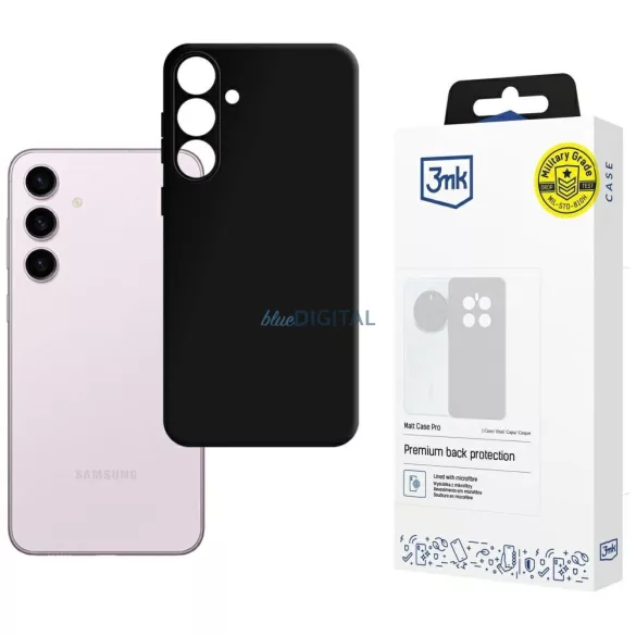 3mk Matt tok Samsung Galaxy S24 - fekete