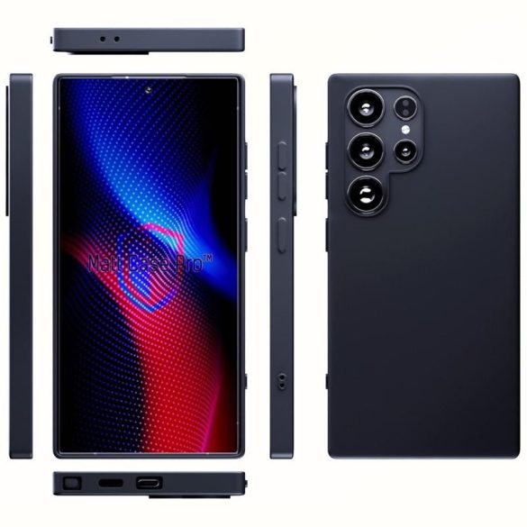 3mk Matt tok Samsung Galaxy S24 Ultra - fekete