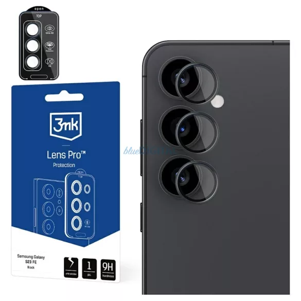 3mk Lens Protection Pro kamera lencse védő fólia fekete szegéllyel Samsung Galaxy S25