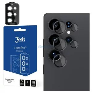3mk Lens Protection Pro kamera lencse védő fólia fekete szegéllyel Samsung Galaxy S25 Ultra