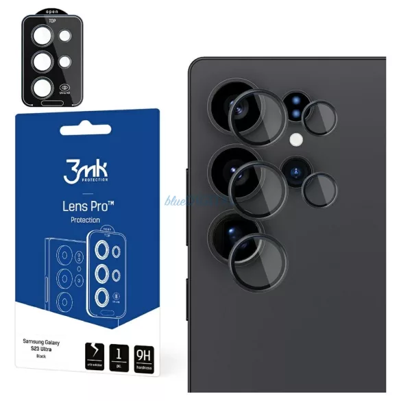 3mk Lens Protection Pro kamera lencse védő fólia fekete szegéllyel Samsung Galaxy S25 Ultra
