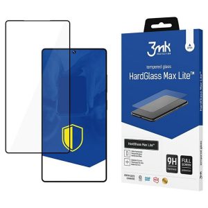 3mk HardGlass Max Lite edzett üveg kijelzővédő fekete szegéllyel Samsung Galaxy S25 Ultra