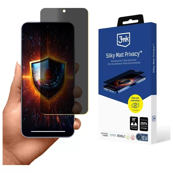 3MK Silky Matt Privacy magánéletvédő fólia Xiaomi 15