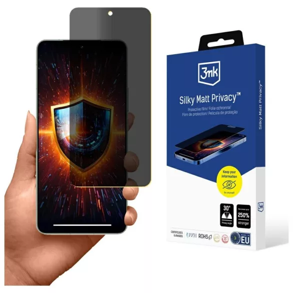 3MK Silky Matt Privacy magánéletvédő fólia Xiaomi 15 Pro