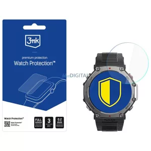 fólia 3MK ARC teljes képernyős óra az Amazfit T-Rex 3