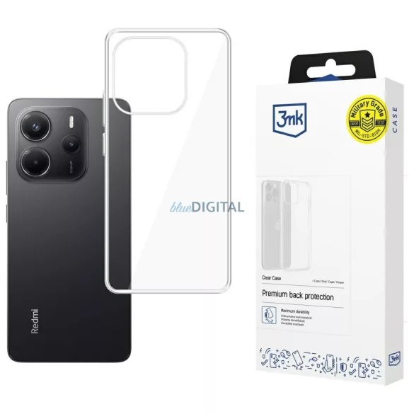 3MK átlátszó tok Redmi Note 14 4G