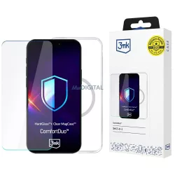   3MK ComfortDuo átlátszó MagCase készlet Samsung Galaxy S25 Ultra készülékhez
