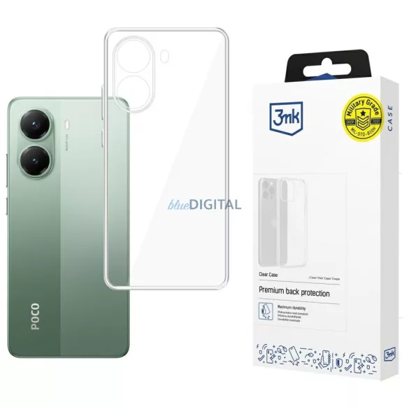 3MK átlátszó tok POCO X7 Pro
