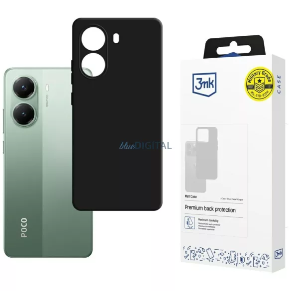3mk Matt tok Xiaomi Poco X7 Pro - fekete