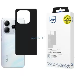 tok 3MK szilikon tok Xiaomi Redmi Note 14 5G, fekete