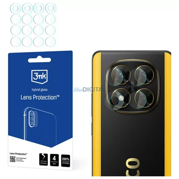 3MK Lens Protect objektívvédő a POCO X7, 4 db