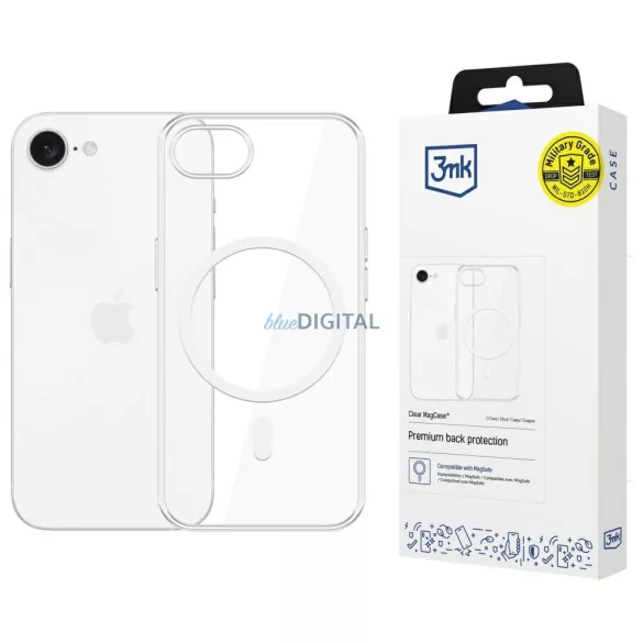 3MK átlátszó MagCase tok Apple iPhone 16E