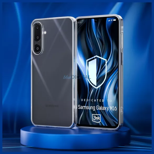 Samsung Galaxy M16 5G – 3mk átlátszó tok