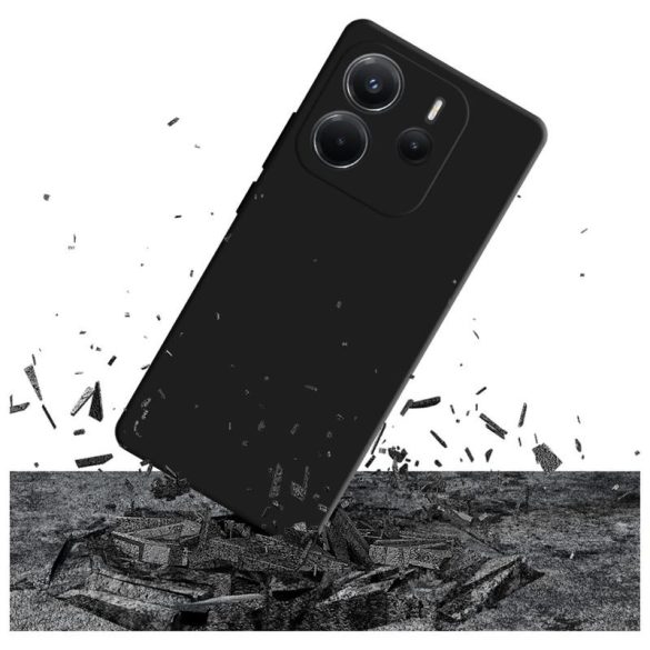 3mk Matt Pro tok Xiaomi Redmi Note 14 4G - fekete