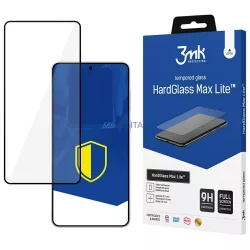   3MK HardGlass Max Lite edzett üveg Samsung Galaxy S25 Edge, fekete