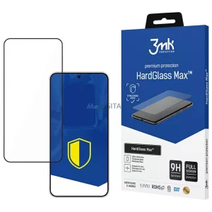3MK HardGlass Max edzett üveg Samsung Galaxy S25 Edge, fekete