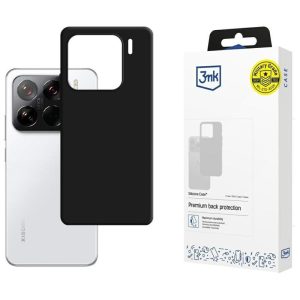 3mk Silicone tok Xiaomi 15 - fekete