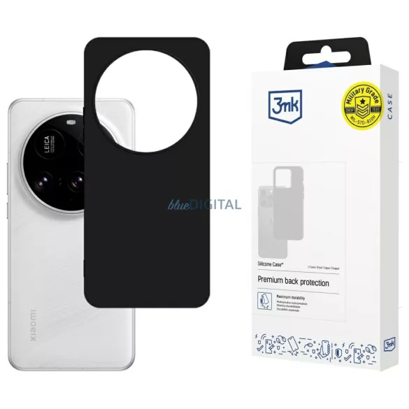 3mk Silicone tok Xiaomi 15 Ultra - fekete