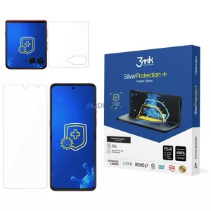 3MK SilverProtect+ antimikrobiális fólia – Folded Edition, nedves felragasztású, Motorola Razr 60 Ultra készülékhez