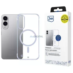   3mk Just20g MagCase MagSafe-kompatibilis tok Samsung Galaxy S25 Edge - átlátszó