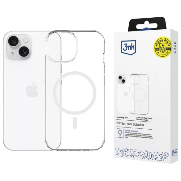 3MK Armor MagCase az Apple iPhone 13/14 készülékhez