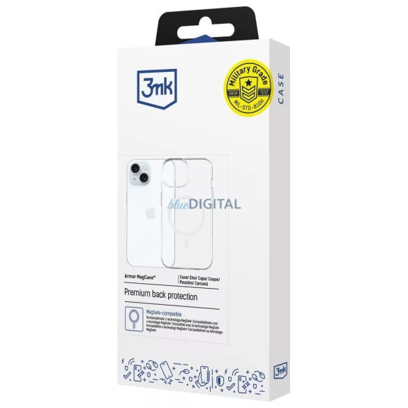 3MK Armor MagCase az Apple iPhone 15 készülékhez