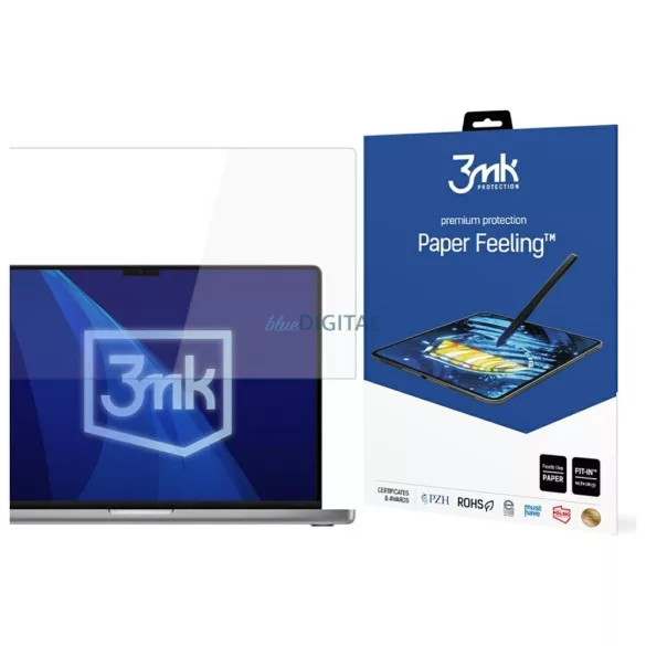 3MK PaperFeeling fólia Apple MacBook Pro 16 M1/M2/M3/M4 modellhez, 2 db