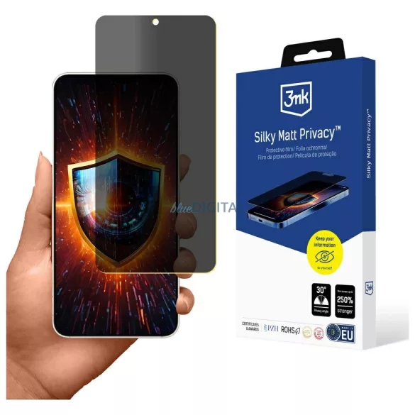 3mk Silky Matt Privacy betekintésvédett fólia Samsung Galaxy S25 Edge