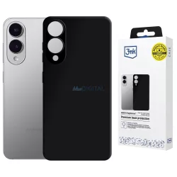   3MK Hardy MagSilicone tok Samsung Galaxy S25 Edge fekete színben