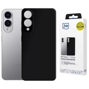 3MK Hardy MagSilicone tok Samsung Galaxy S25 Edge fekete színben