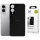 3MK Hardy MagSilicone tok Samsung Galaxy S25 Edge fekete színben