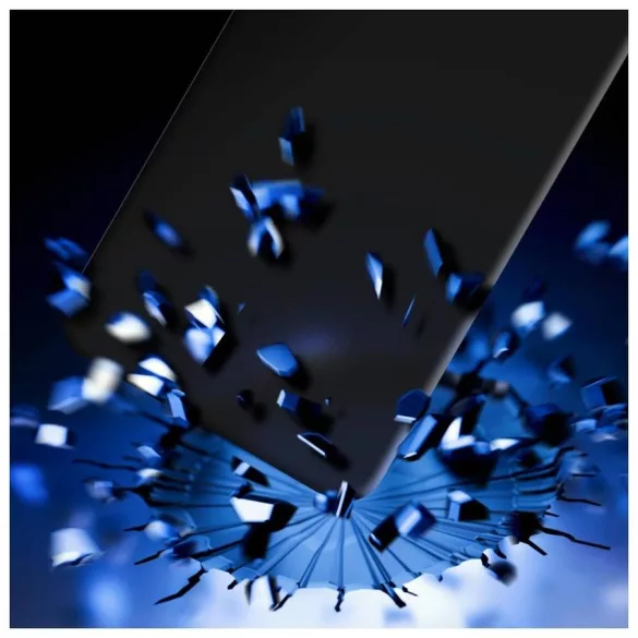 3MK Hardy MagSilicone tok Samsung Galaxy S25 Edge fekete színben