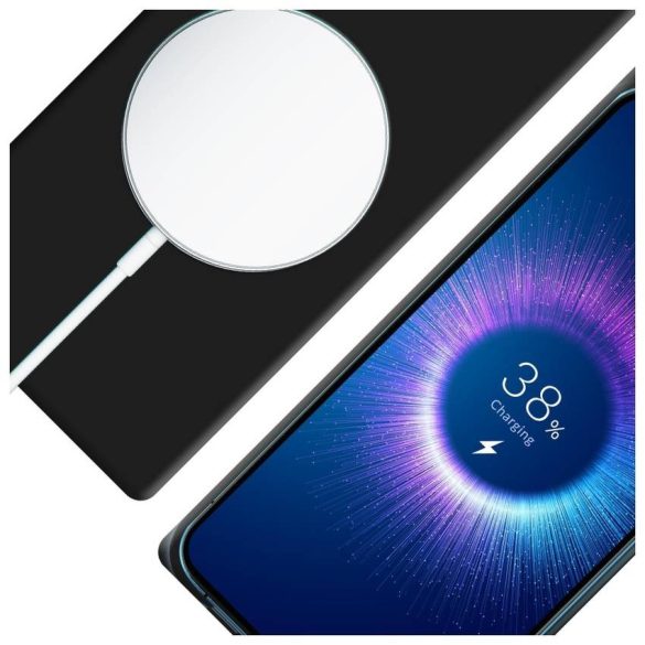 3MK Hardy MagSilicone tok Samsung Galaxy S25 Ultra fekete